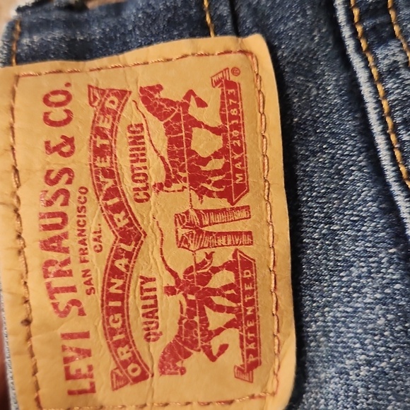 Levis 721 SkinnyClassic Blue Women's Jeans - Picture 7 of 8